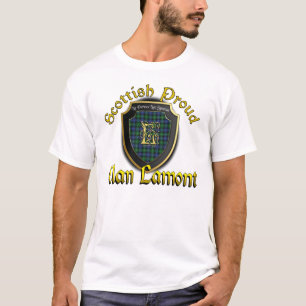 Camisas orgulhosas escocesas de Lamont do clã