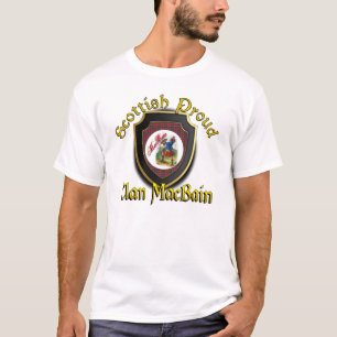 Camisas Orgulhosas Escocesas do Clã MacBain
