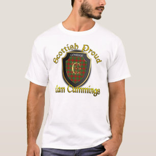 Camisas orgulhosas escocesas dos Cummings do clã