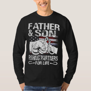 Camisas Padre e Filho que Correm Camisas de Pesca 