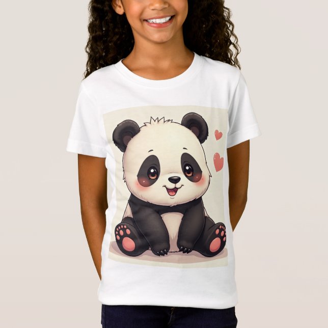 Camisas Panda Bonita (Frente)