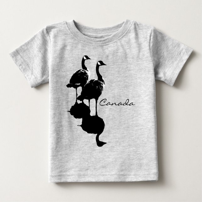 Camisas para bebês e crianças caninas do Canadá (Frente)