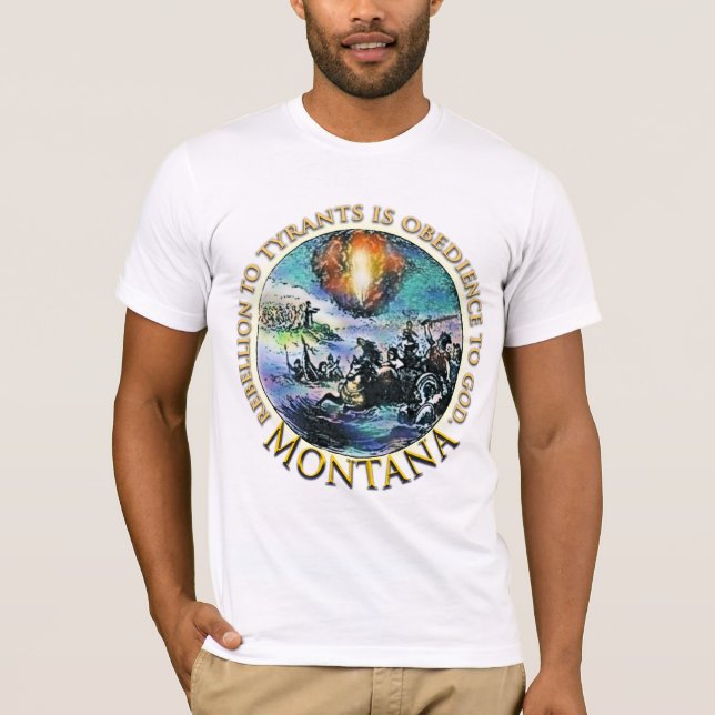 Camisas Patrióticas de Montana (Frente)