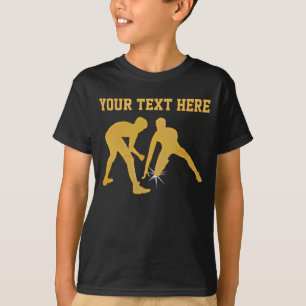 Camisas personalizadas da luta para meninos ou