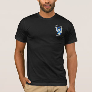 Camisas personalizadas do anjo da fita de sensibil