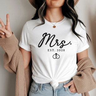 Camisas Personalizadas Sr. & Sra.   Presente de Ca
