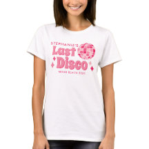 Camisas Personalizáveis com Tema de Disco de Solte