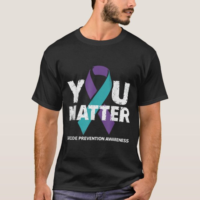 Camisas Prevenção de Suicídios Conscientização sob (Frente)