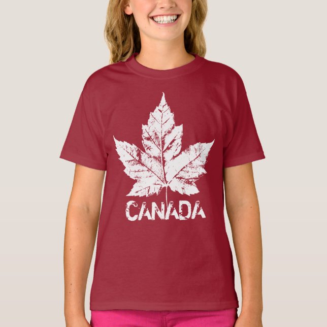 Camisas Retro Souvenir do legal Canadá (Frente)