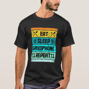 Camisas Saxofófonas engraçadas Homens Mulheres Cri
