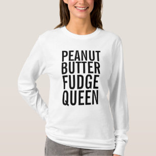 CAMISAS T-CAMADAS DE MALHA DE MANTEIGA DE PEANUT