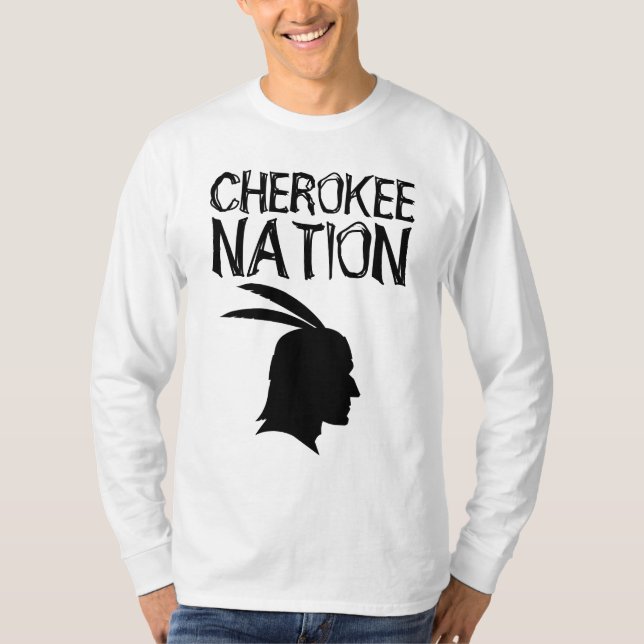 CAMISAS T-SHIRTS DA NAÇÃO CHEROKEE (Frente)