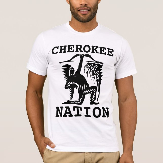 CAMISAS T-SHIRTS DA NAÇÃO CHEROKEE (Frente)