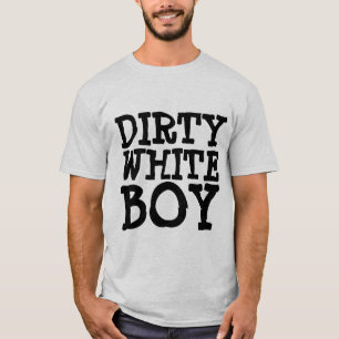 CAMISAS T-SHIRTS DE GAROTO BRANCO SUJO