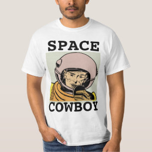 CAMISAS T-SHIRTS DOS HOMENS DO SPACE COWBOY