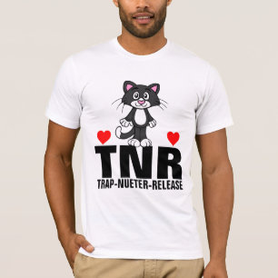 CAMISAS TNR CAT TRAP CASTRAR LIBERTAR