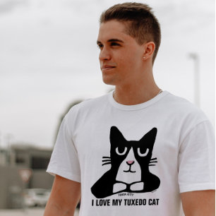 Camisas TUXEDO CAT, T-Shirts PANDA GATINHO