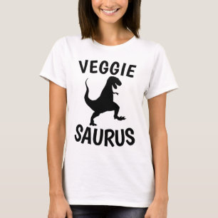 Camisas VEGGIE SAURUS, Camisetas Vegetarianas