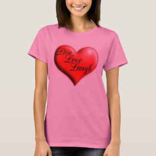 Camisas vivas do riso do amor