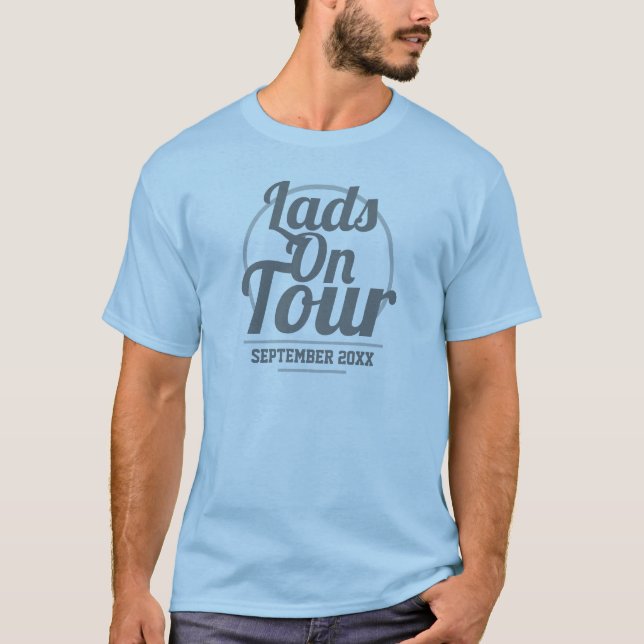 Camiseiros em T-Shirt de férias em turnê (Frente)