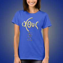 CAMISETA Ι Χ Θ Σ (ICHTHYS)