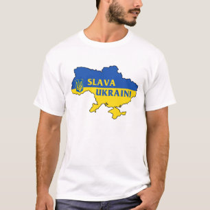 Camiseta С л а а У в к раїніSlava Ucraniano Gl