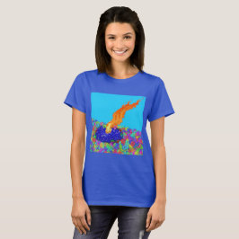 Camiseta ל״ג בעומר Lag B'Omer fogueira gráfico moderno