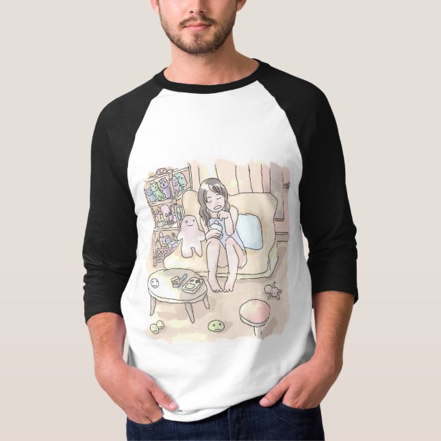 CAMISETA さにれやじ　素足 (Frente)
