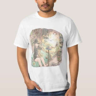 CAMISETA    さ な く じ 薄 暗 し い 寝 室 の ベ