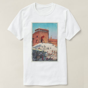 Camiseta ジ ャ ー ・ マ ス ジ ド マ, Jama Masjid, Deli, Hiroshi Yosh