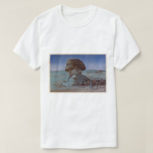 Camiseta ス フ ン ス(夜), Sphinx(Night), Hiroshi Yoshida, Woodcu