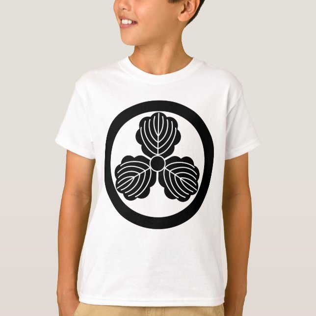 CAMISETA 丸に三つ柏 (Frente)