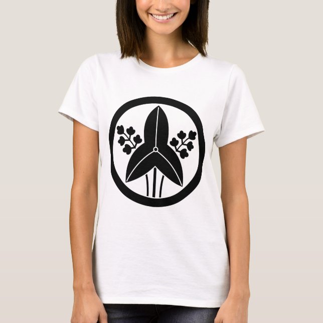 CAMISETA 丸に立沢瀉 (Frente)
