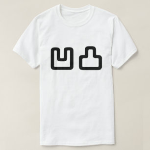 Camiseta 凹 凸 Outotsu お う と つ