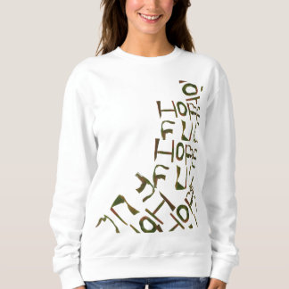 Camiseta 希望のスウェットシャツ Colorful Pepper HOPEFUL sweatshirt