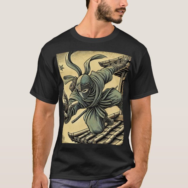 CAMISETA 忍者 (Frente)