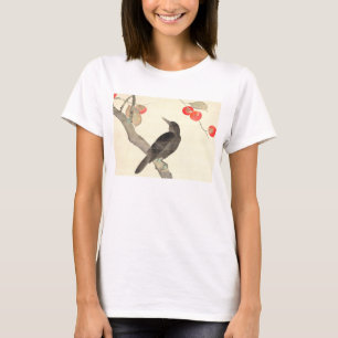 Camiseta 柿 に 烏, 抱 Persimmon e Crow, Hōitsu