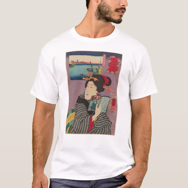 Camiseta 浮世絵 (ukiyo-e) (Frente)