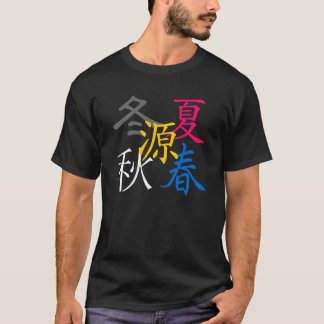 CAMISETA 源氏物語Tシャツ 六条院