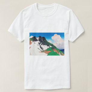 Camiseta 白馬旭岳, pico de Asahi visto de Mt. Hakuba, H