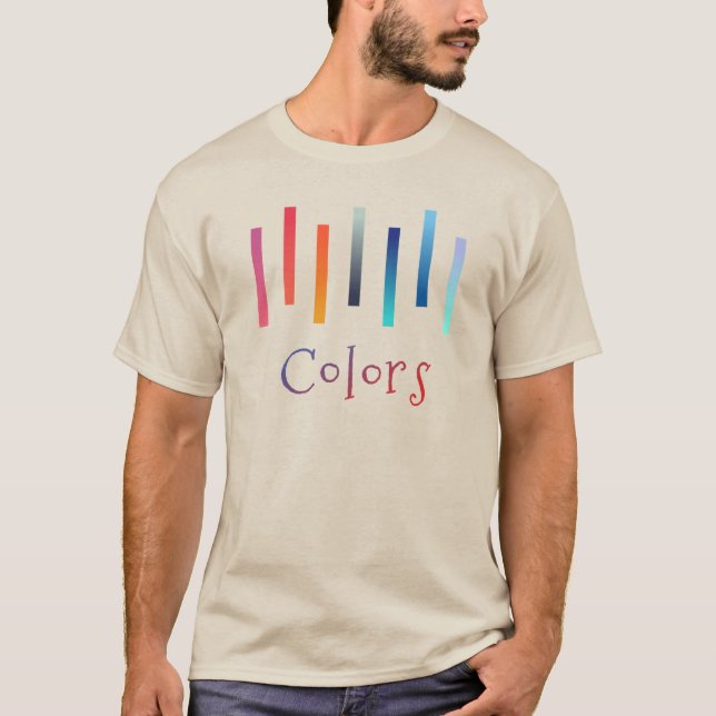 Camiseta 色 colores color’s  (Frente)