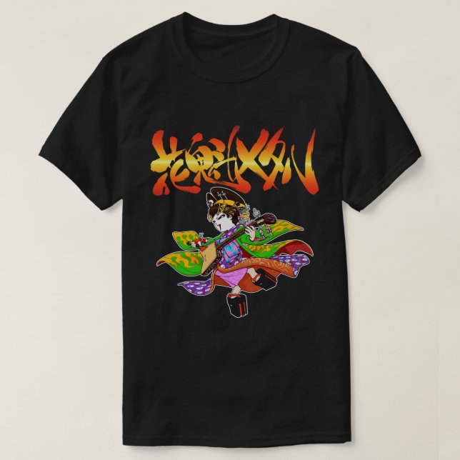CAMISETA 花魁メタル2 OIRAN-METAL2 (Frente do Design)