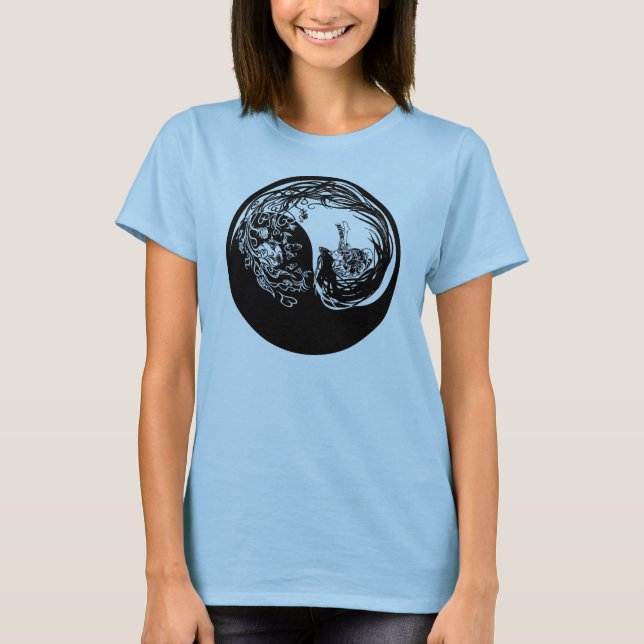 CAMISETA 陰陽ガール (Frente)