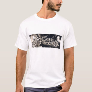 Camiseta 雲 龍 図, 曾 蕭 白 Dragão com Nuvem, Sumi-e
