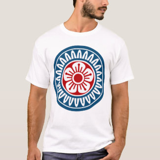 CAMISETA 麻雀牌 1筒 イーピン_ロゴのみ-01