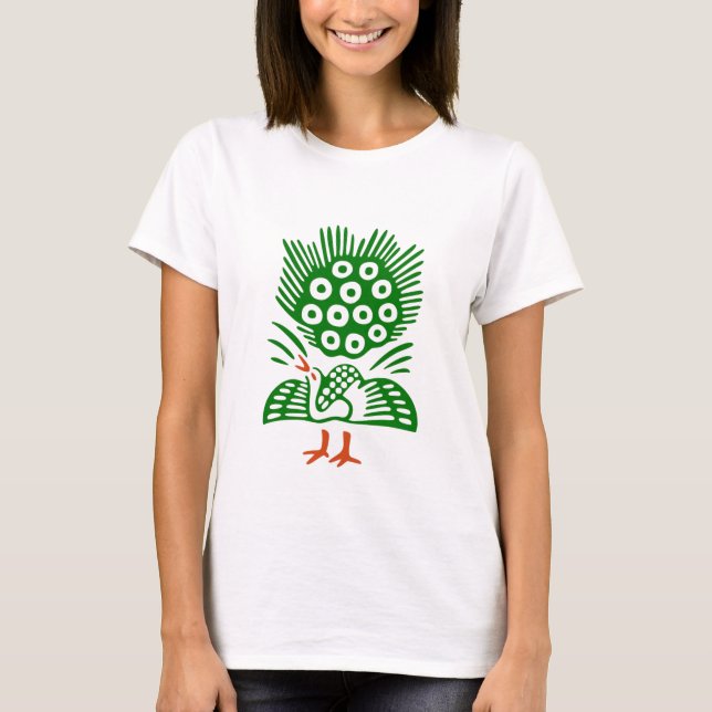 Camiseta 麻雀Tシャツ「イーソー」 1Bamboo (Frente)