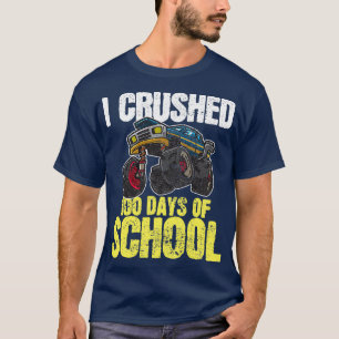 Camiseta 00 dias de caminhonete-monstro escolar