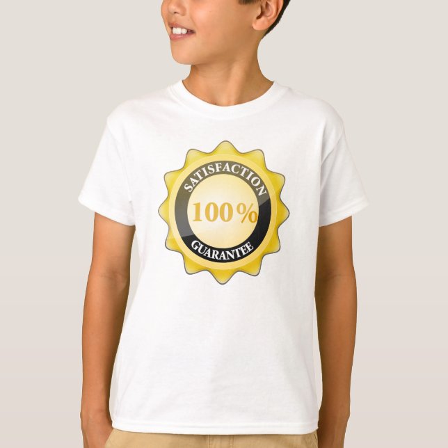 Camiseta !00% Garantia de satisfação (Frente)