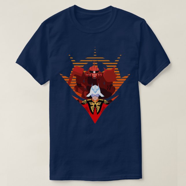 Camiseta 012 Char Zaku (Frente do Design)