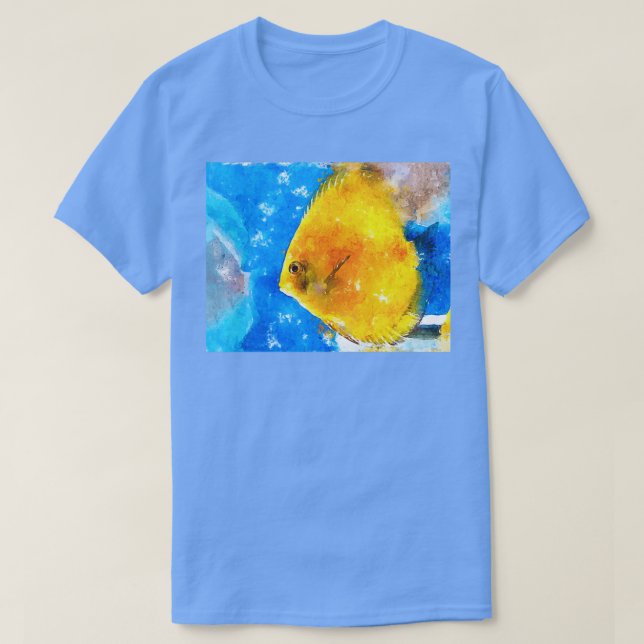 Camiseta 018 Solteiro Amarelo Ângora Ângora Ângulo w (Frente do Design)